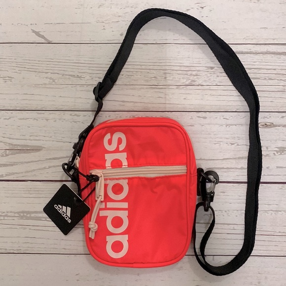 adidas Bags Nwt Adidas Core Festival Crossbody Signal Pink Black